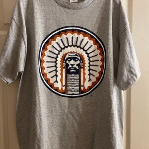 Unisex Illinois Chief Shirt with Bead Embellishment